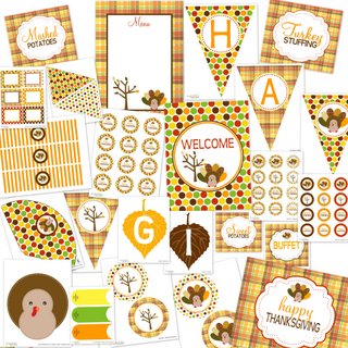 Thanksgiving Party Pack